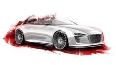 Audi cars concept art Audi E-Tron Spyder
