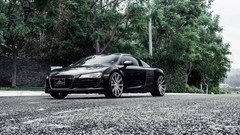 Audi cars supercar roads audi r8 automobile vehicles