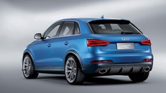 Audi cars SUV studio German cars blue cars Audi RSQ3