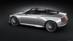 Audi cars Tron Spyder concept art