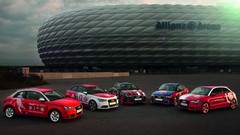 Audi cars vehicles Allianz Arena super cars football teams Audi 