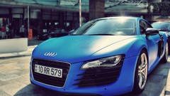 Audi cars vehicles blue cars