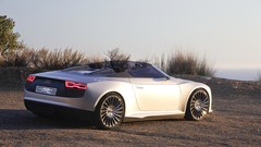 Audi electric car German cars rear view cars luxury sport cars 