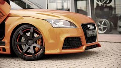Audi tuning cars audi tt orange cars