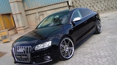 Audi tuning cars black cars