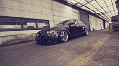 Audi tuning cars black cars Audi A3