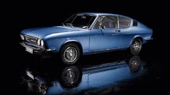 Audi vehicles German cars front angle view blue cars Coupé