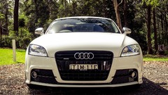 Audi white cars