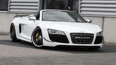 Audi white cars Audi R8 GT Spyder