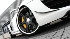 Audi white cars low-angle shot Audi R8 GT Spyder