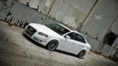 Audi white clean audi a4 German cars