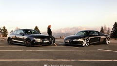 Audi woman audi r8 blondes audi s5