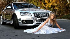 Audi woman cars vehicles models audi s5