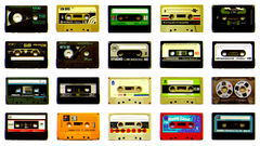 Audio tapes vintage