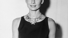 Audrey Hepburn Actress grayscale