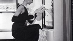 Audrey Hepburn Actress grayscale