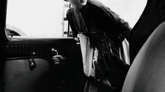 Audrey Hepburn grayscale