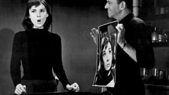 Audrey Hepburn grayscale