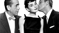 Audrey hepburn grayscale monochrome