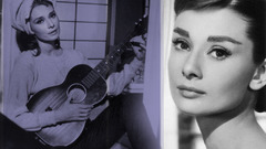 Audrey Hepburn guitars