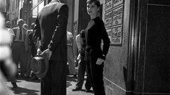 Audrey Hepburn monochrome