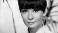 Audrey Hepburn monochrome