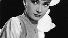 Audrey Hepburn monochrome