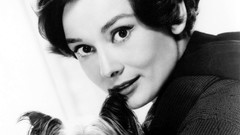 Audrey Hepburn monochrome