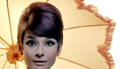 Audrey Hepburn Umbrellas