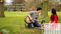 August Calendar shahrukh khan katrina kaif Jab Tak Hai Jaan