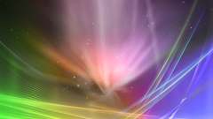 Auroro rainbow abstract