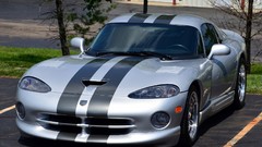 Auto cars dodge viper silver cars