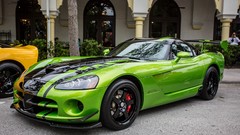 Auto cars dodge viper sport cars green cars