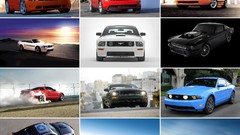 Auto cars Ford mustang