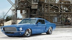 Auto cars Ford mustang