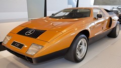 Auto cars Mercedes-Benz orange cars German cars front angle 