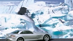 Auto cars Mercedes-Benz SLR McLaren