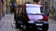 Auto cars street GAZ
