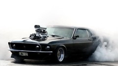 Auto cars white background Engines vehicles Ford mustang muscle 