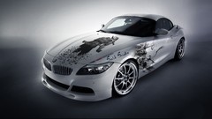 Auto game cars BMW bmw z4 metal gear solid solid snake