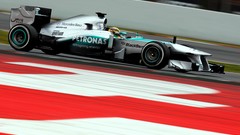 Auto track cars Mercedes-Benz racing formula one