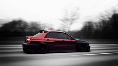 Auto tuning Subaru races subaru impreza wrx sti