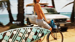 Automobiles surfboards Roxy Swimwear
