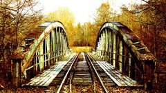 Autumn abandoned Bridges bro