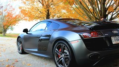 Autumn cars Audi R8 V10