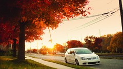 Autumn cars Volkswagen
