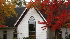 Autumn churches