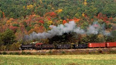 Autumn colors Pennsylvania locomotives trains
