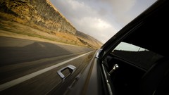 Autumn perspective muscle cars