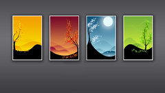 Autumn spring summer winter